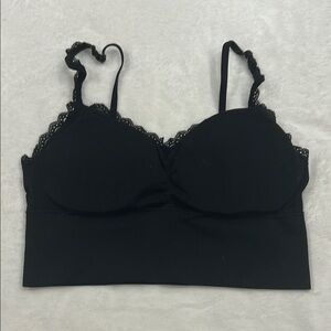 Altar'd State Black Lace Bralette